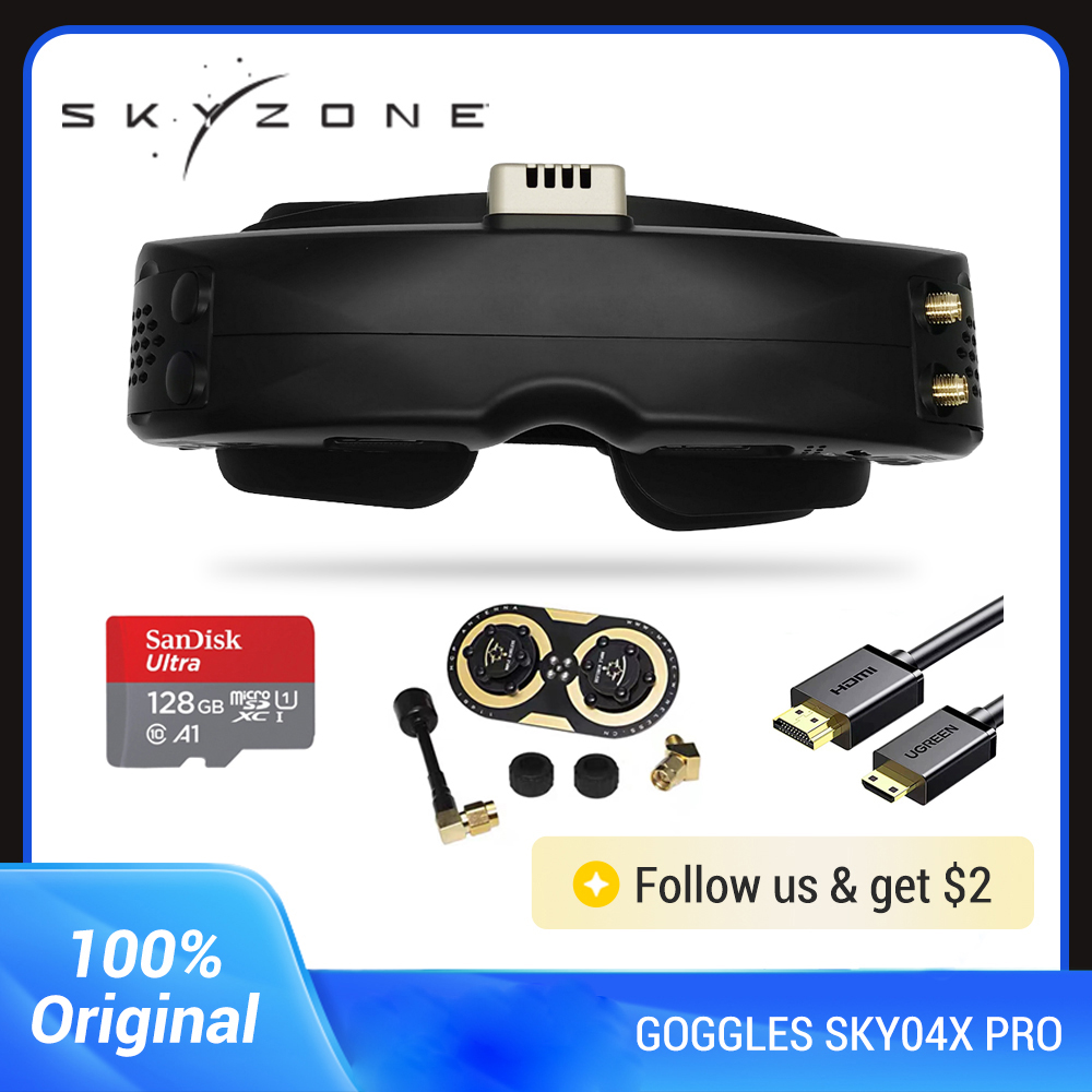 Skyzone Sky04O Pro Fpv Goggles - Lunettes FPV Skyzone SKY04X PRO 5.8GHz