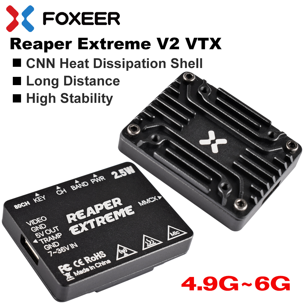 (super réduction) Émetteur vid - Foxeer Reaper Extreme 2.5W Vtx avis et prix