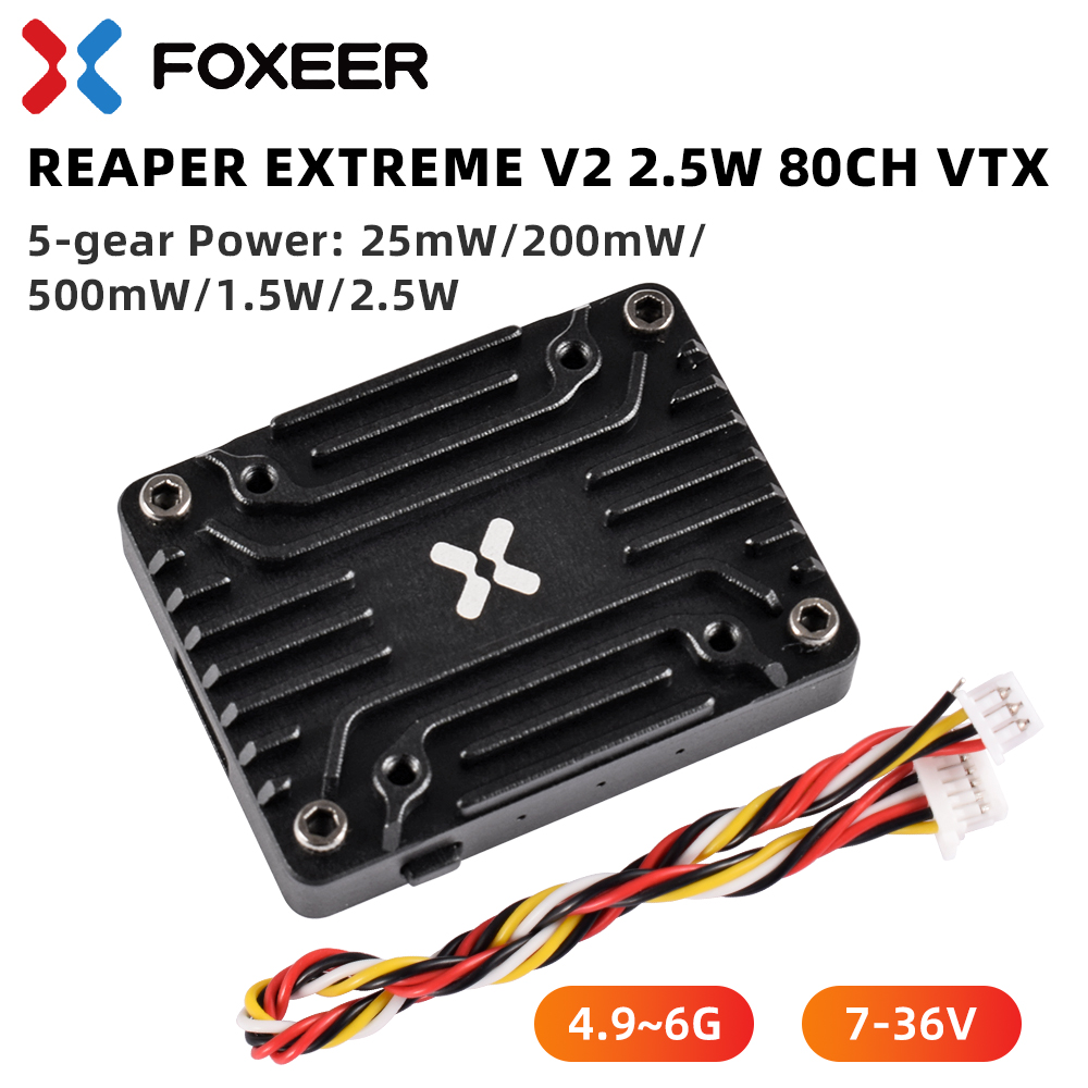 (super réduction) Émetteur vid - Foxeer Reaper Extreme 2.5W Vtx avis et prix